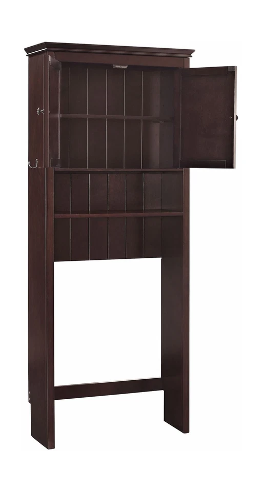 Mueble Crosley Lydia Sobre El Inodoro Armario de Almacenamiento y Baño Organizar... Foto 4 de 4