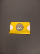 Vintage Nutri-Tonic Perforated End Papers Unknown Count Yellow Package See Pics