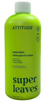 ATTITUDE Body Lotion, Pear & Amber, 16 fl oz *Broken Pump*