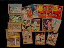 1962 Topps Babe Ruth Gehrig Maris Ford Torre Cepeda Spahn Baseball Lot 17 NICE