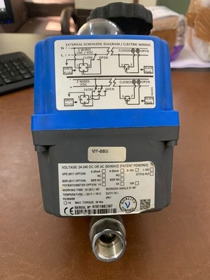 NEU V-FLOW SOLUTIONS VF-05S ELEKTRISCHER STELLANTRIEB KUGELHAHN KOSTENLOSER S...