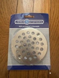 Jones Stephen’s Replacement Strainer Shower Drain Cover Brushed Buckle