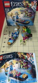 LEGO Elves Naida's Gondola & Goblin Thief 41181 With Box & Instructions *Read*