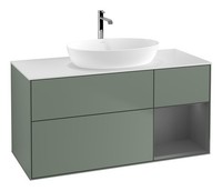 Villeroy & Boch Finion Waschbeckenunterschrank FüR Becken Mittig Regal Rechts...