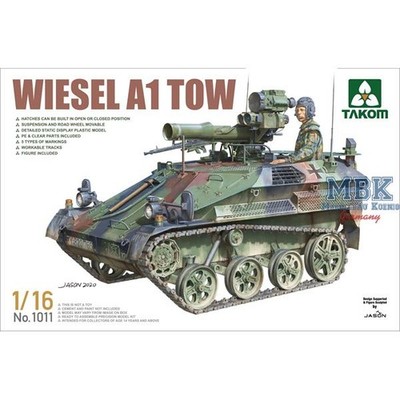 TAKOM MODEL TAK1011 Wiesel A1 TOW (1:16)