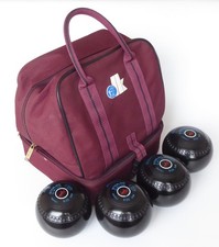 Set of 4 Almark Sterling Slim-line Size: 1 HM with Bowls Bag, Dated 09