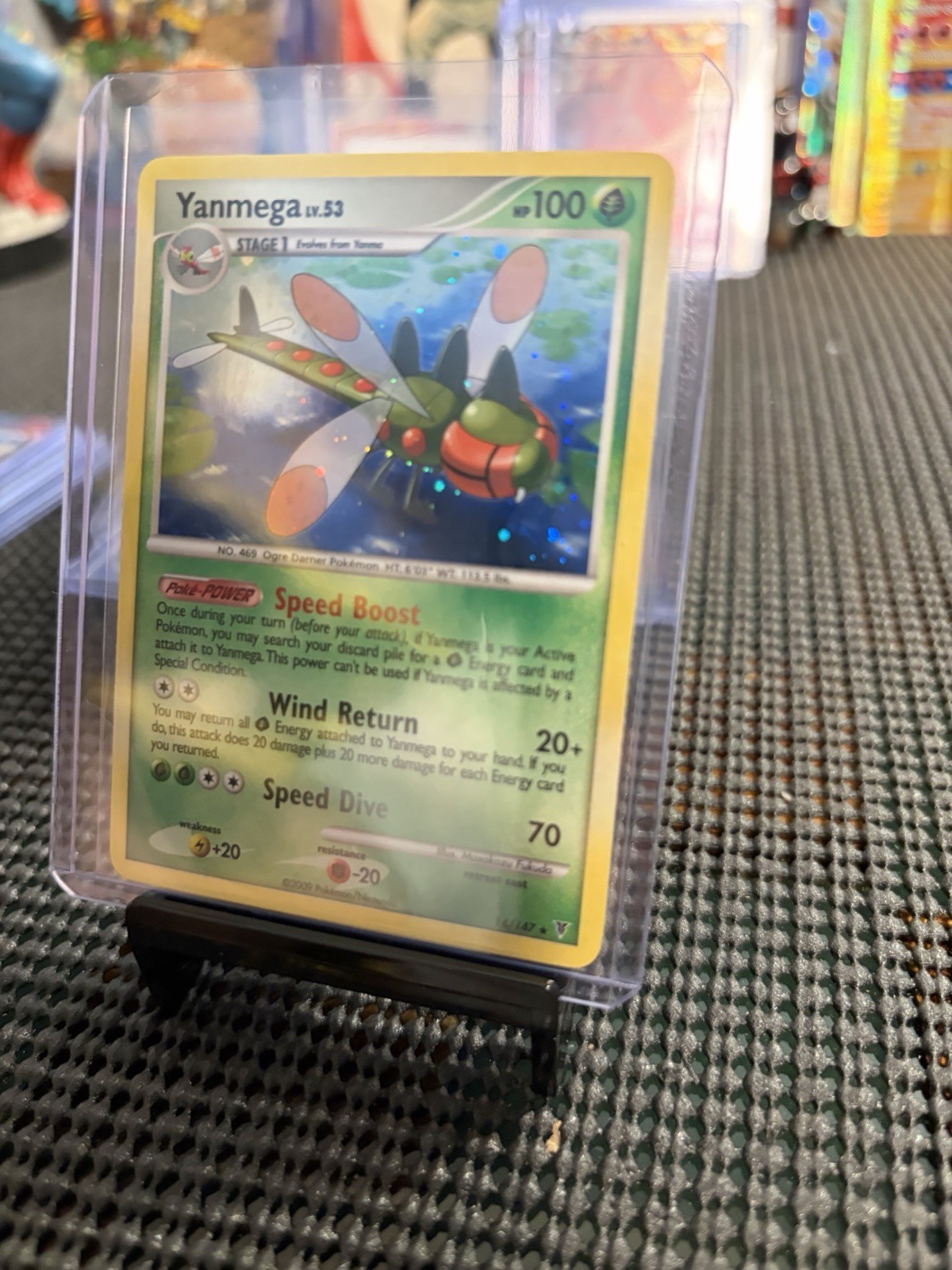 Pokémon TCG Yanmega Holo Rare Card 14/147 Supreme Victors
