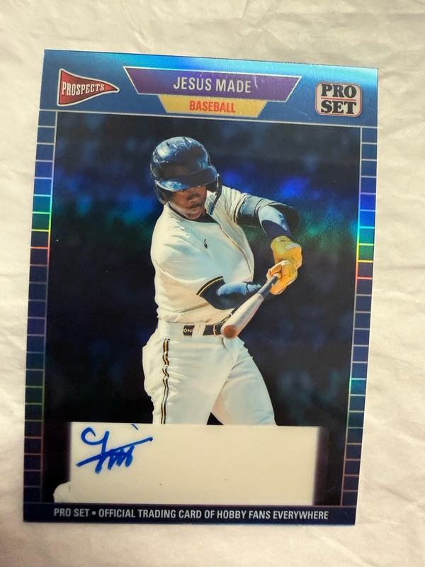🔥2026 Leaf Pro Set ⚾️ JESUS MADE RC Blue Auto #d /5 SSP Brewers RC