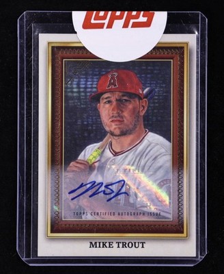 2022 Topps Gallery - Portrait Gallery Mike Trout #PG-2 # 3/15 SSP STILL SEALED