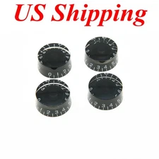 KAISH 4-Pack LP Metric Custom Control Knobs Speed Dial Knobs fits for Les Paul