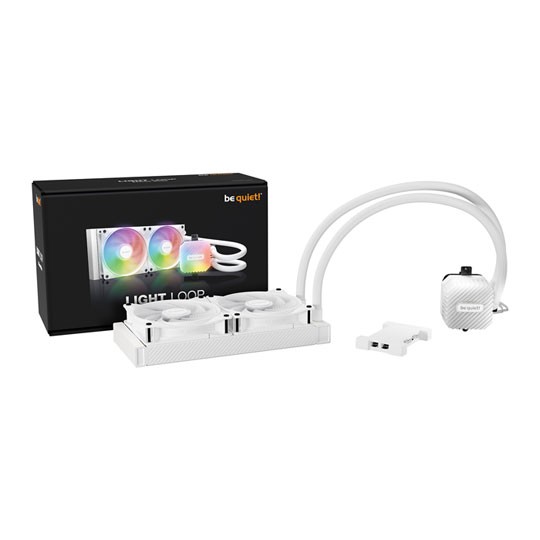 Be Quiet! LIGHT LOOP 240mm White Processor All-in-One Liquid Cooler 12 Cm 1 Pcs - Image 9