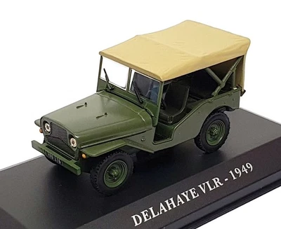 Altaya 1/43 Scale Diecast DH49G - 1949 Delahaye VLR - Green - Photo 1/4