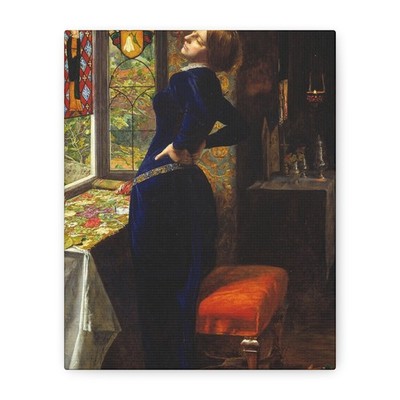 John Everett Millais (1829-1896) Mariana - Canvas Wall Art