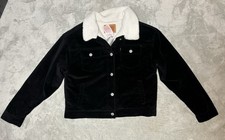 Kids Levi's corduroy Sherpa trucker jacket Aged 16A 164cm
