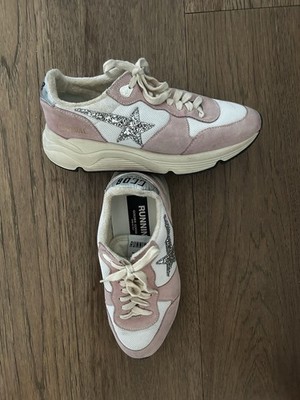 Golden Goose Running Sole Sneakers Tennis Shoes Women s Size EU 38 US 8 Pink