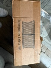 New ULTRAPOWER SPORTS 14Ft Round Trampoline Replacement Safety Net 8 Poles NIB