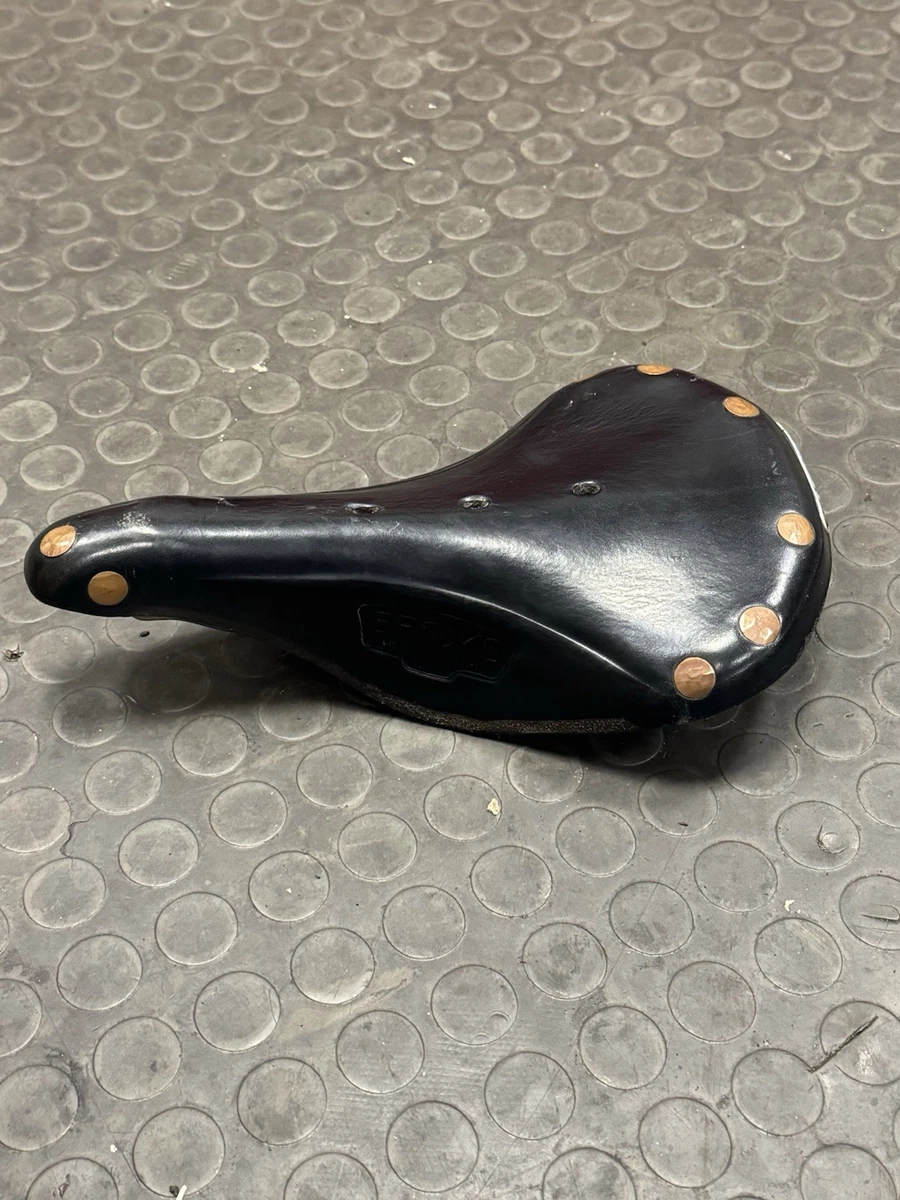 Selle Brooks Swallow Titanium - Cuir Noir, Vintage, Légère, Neuve Avec Défauts Mineurs
