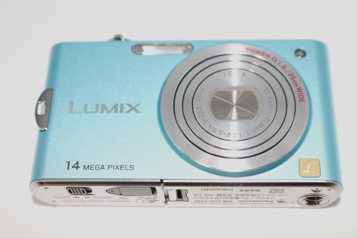 Panasonic LUMIX DMC-FX66 パナソニック Top Mint] Panasonic LUMIX DMC-FX66 Purple Compact Digital