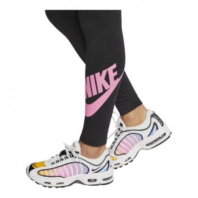 nike futura leggings black and pink