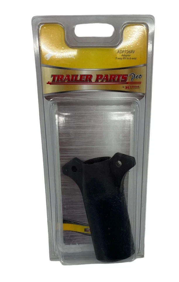 ADP726RV Redline 7-Way RV To 6-Way Round Trailer Light Adapter Plug - Image 2 of 4