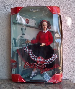 barbie coca cola collector doll