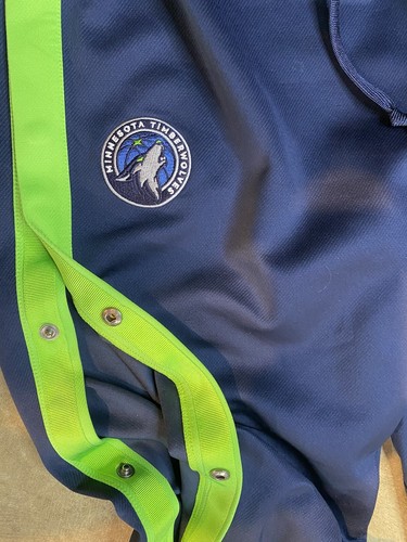 Karl-Anthony Towns Minnesota Timberwolves NBA 2022-23 Game Worn Warm Up Pants XL - Picture 3 of 4