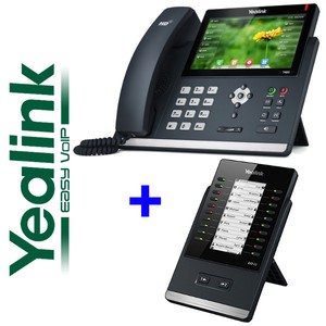 Yealink Sip T48s Phone 7 Optima Gigabit Voip 16 Line Exp40 - image is loading yealink sip t48s phone 7 034 optima gigabit