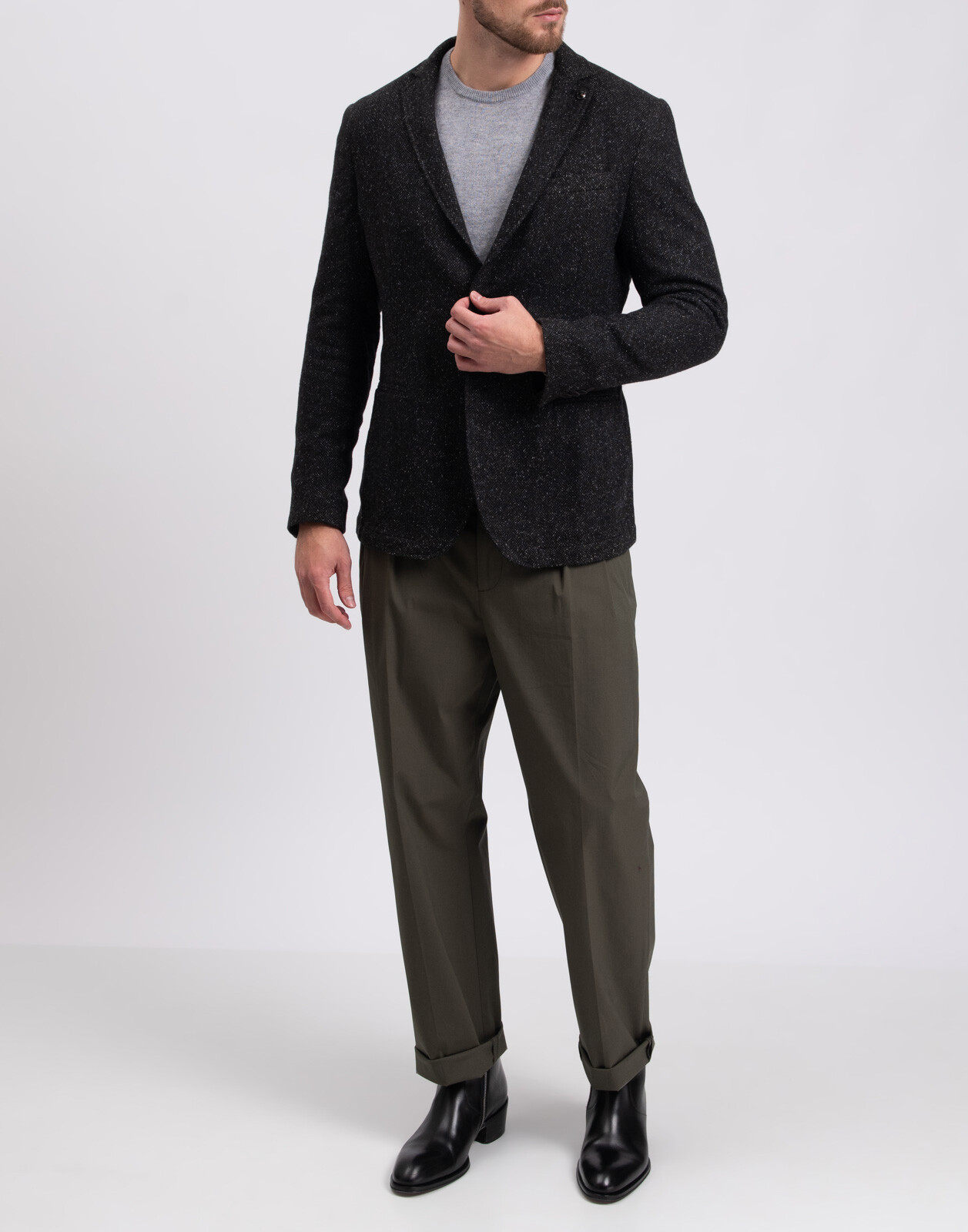 ALTRA Giacca blazer LIU JO UOMO PREZZO CONSIGLIATO €215 LIU JO taglia 50 L misto lana Chevron Made in Italy