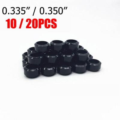 10/20Pcs Plastic .335 .350 Tip Size Golf Ferrules for Taylormade Adapter Sleeve