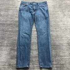 Abercrombie & Fitch Jeans Size 32x30 Mens Felix Super Slim Stretch Blue Denim