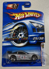 2006 Hot Wheels First Editions 25/38 CORVETTE C6R Gray Variant w/Chrome 5YSp