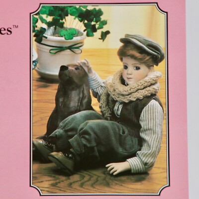 Paradise Galleries PATRICK+RUSTY 14'' Collector Porcelain Doll w/Box+Certificate