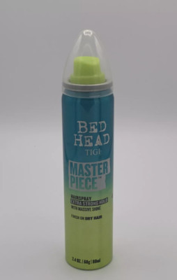 TIGI Bed Head Masterpiece Shiny Hairspray for Strong Hold Travel Size 2.4 oz