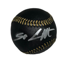 50 Cent Curtis Jackson Signed Autograph Black OMLB Baseball Ball w/ JSA COA