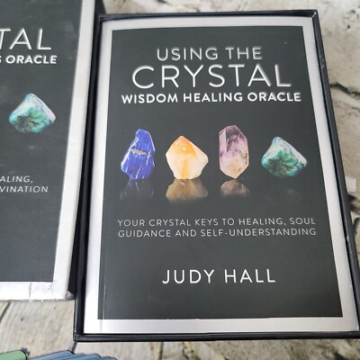 The Crystal Wisdom Healing Oracle Cards and Book 50 Cards Judy