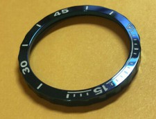 60MIN REDUCED DIAMETER BLUE PVD LUMED BEZEL VOSTOK AMPHIBIAN KOMANDIRSKIE 38BLUP