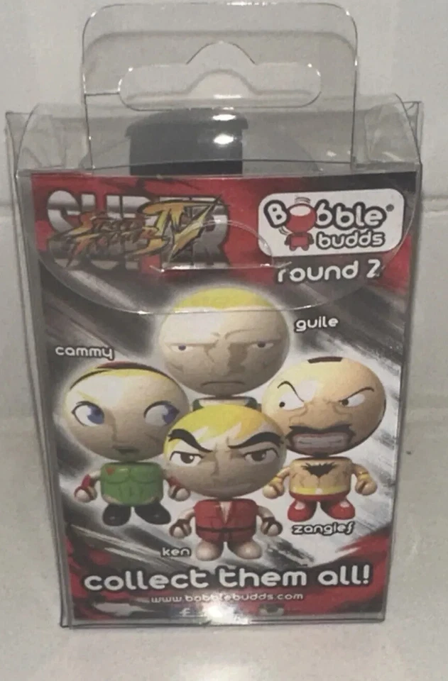 Street Fighter IV Round 2 Capcom Limited Edition Bobble Budds Zangeof Bobblehead - Image 3 of 4