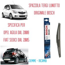 SPAZZOLA TERGILUNOTTO POSTERIORE BOSCH FIAT SEDICI OPEL AGILA 2008 SPECIFICA
