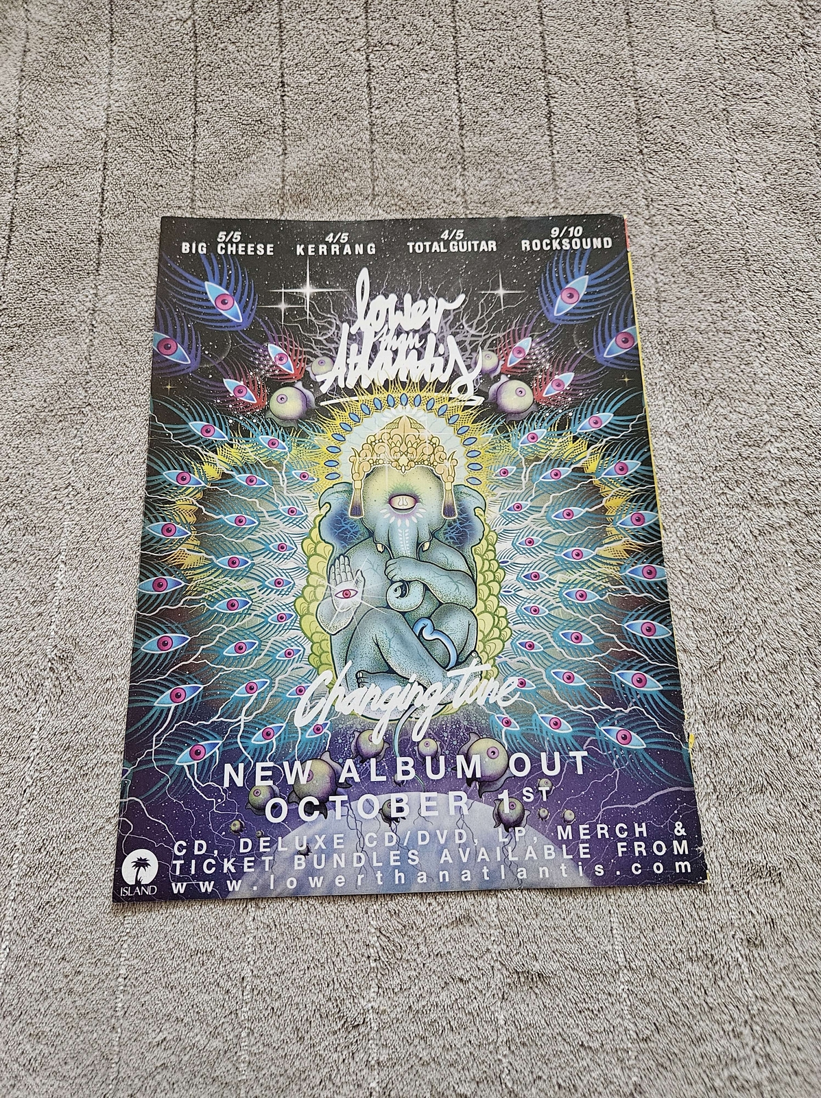 FRAMED MAGAZIE ADVERT 11X8" LOWER THAN ATLANTIS CHANGING TUNE eBay