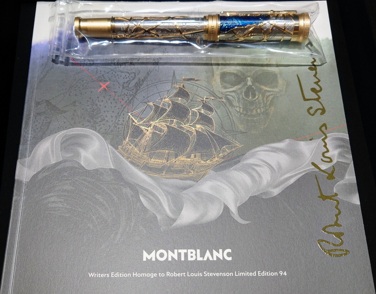 Montblanc 2023 Ltd Edition 94 Robert Louis Stevenson 18K Solid