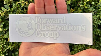 Forward Observations Group FOG Corporate Logo Sticker Decal DEVGRU