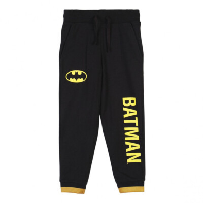 Batman Jogginghose Sporthose Hose Marvel Farbe: Schwarz Größen: 122 128 146 158