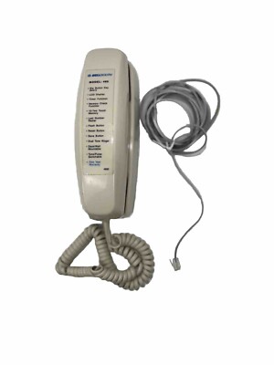 Vintage BellSouth Model N485E Beige Push Button Wall Phone