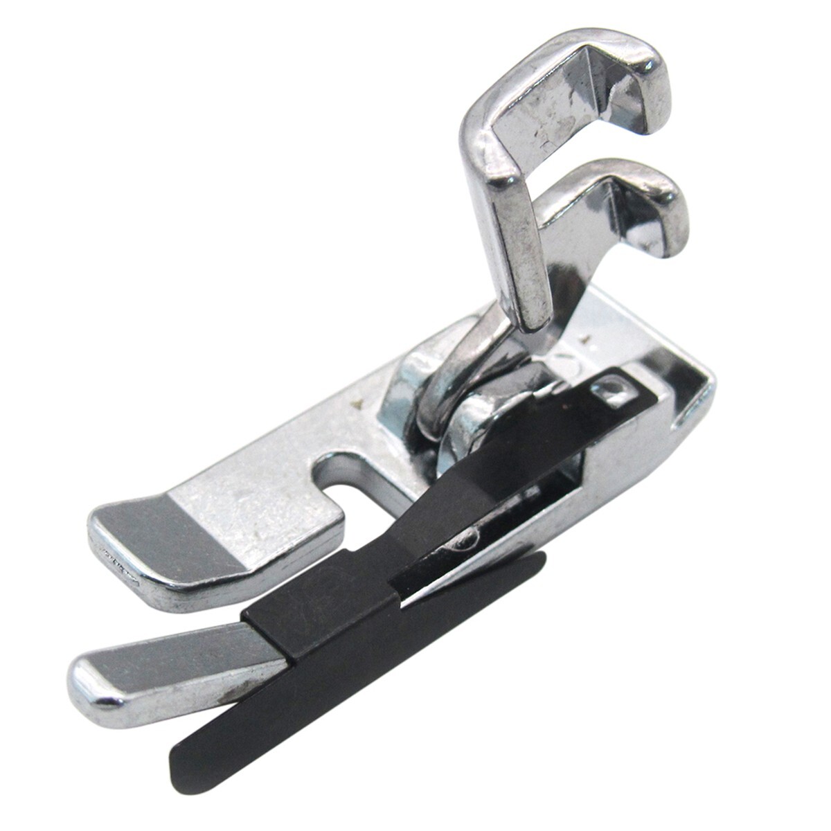 CKPSMS Marque - 1 Pied-de-biche 1/4" Avec Guide, Tige Basse, #ANF221, Compatible Avec/Remplacement Pour Singer Marque 15, 66, 99, 201, 221/222 Featherweight