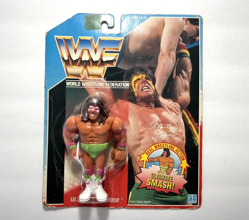 1990 HASBRO WWF ULTIMATE WARRIOR WRESTLING FIGURE ...