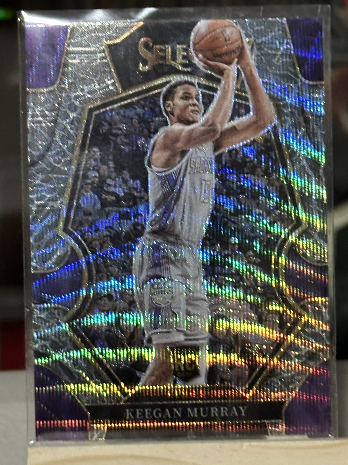 2022 Panini Select #197 Keegan Murray Elephant Prizms