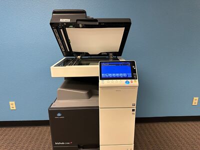 Konica Minolta Bizhub C308 Color Copier Printer Scan Fax