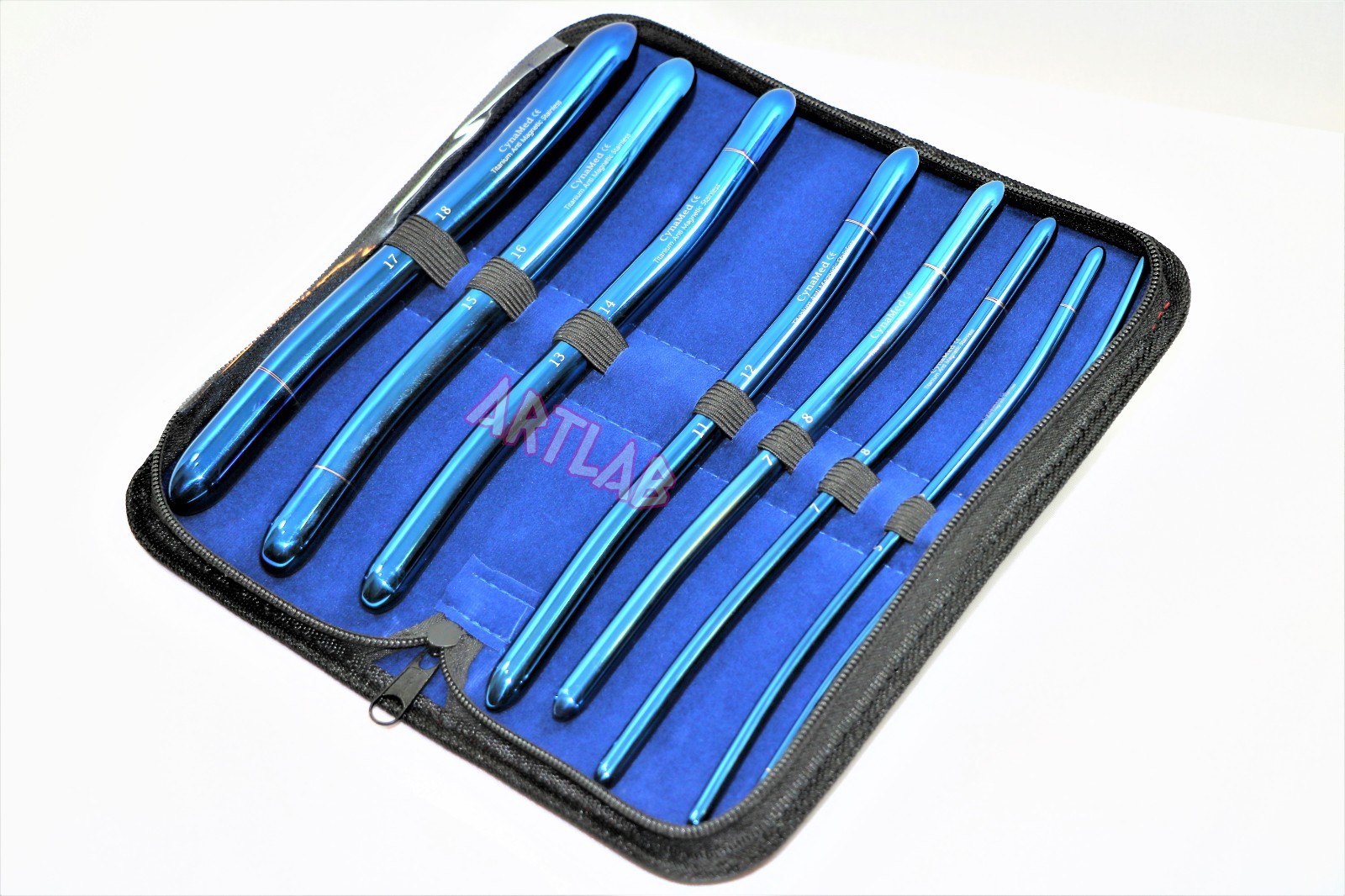 TITANIUM HEGAR DILATOR SET OF 8PCS ULTRASMOOTH STAINLESS PREMIUM eBay