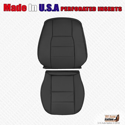 2010 2011 2012 Mercedes Benz GLK300 Sedan Driver Bottom-Top Leather Cover Black