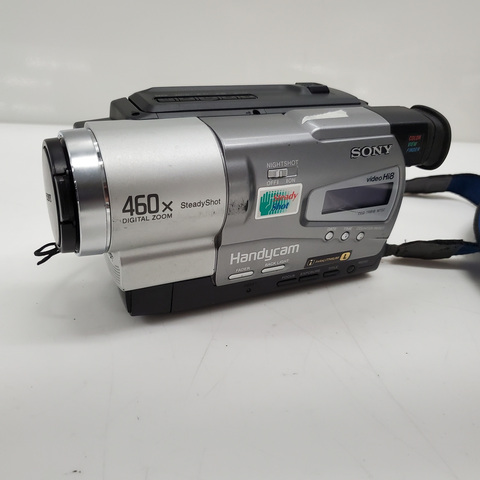 Sony 460X Digital Zoom Handycam CCD TR818 Video Camera Recorder Parts